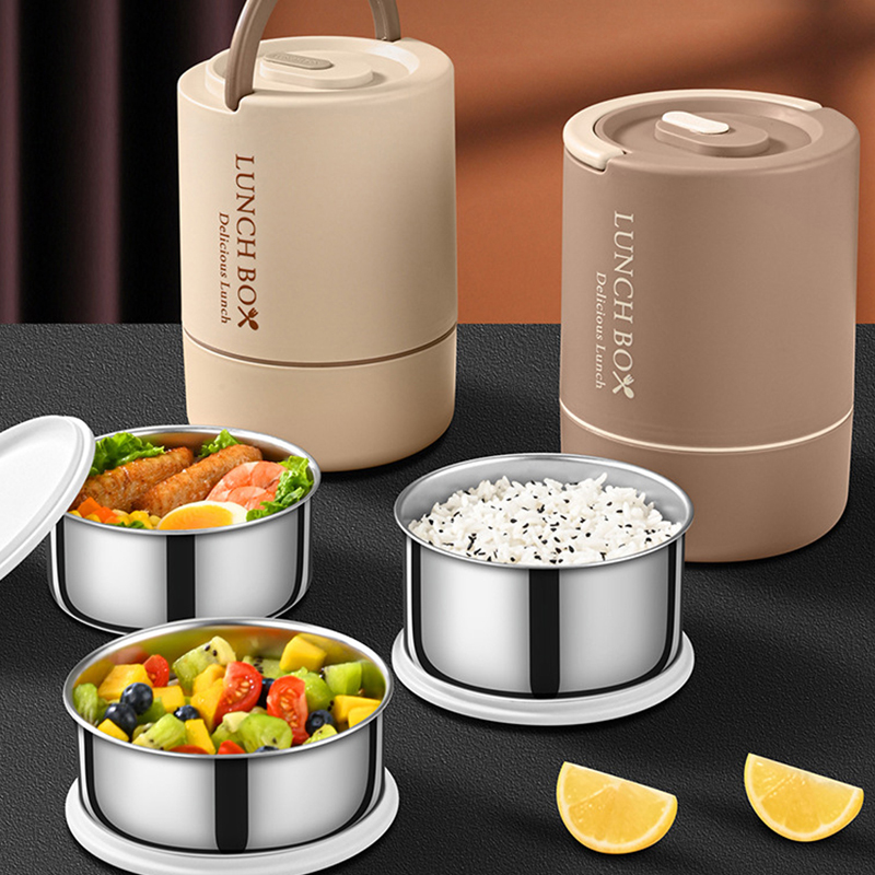 Meal Prep Bowl - 4-teiliges Set Tragbare Lunchboxen (47,5 Unzen),