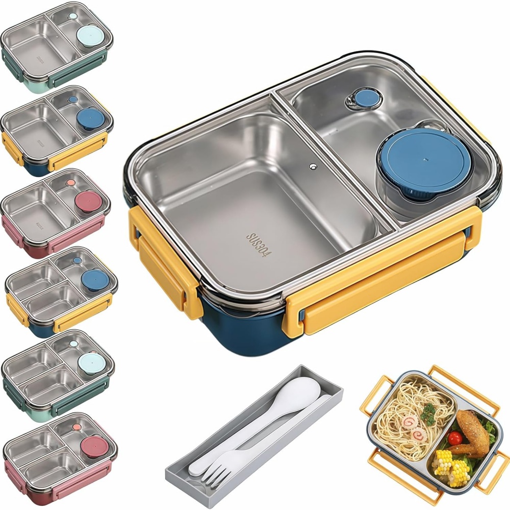 Meal Prep Bowl - 850 ml tragbare Lunchboxen für Kinder