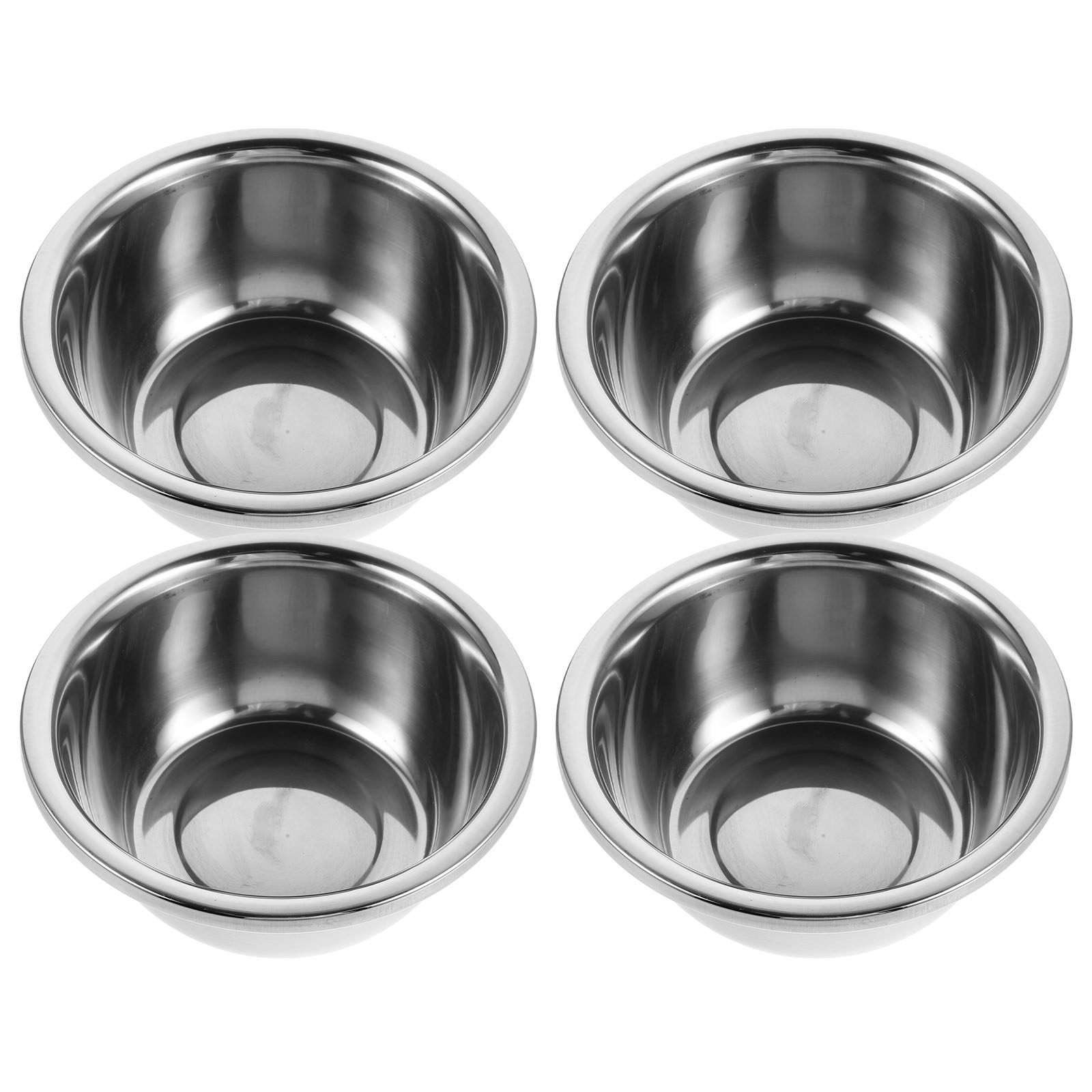 Meal Prep Bowl - 4-teiliges Set aus Edelstahl-Rührschüsseln, robuste, tiefe