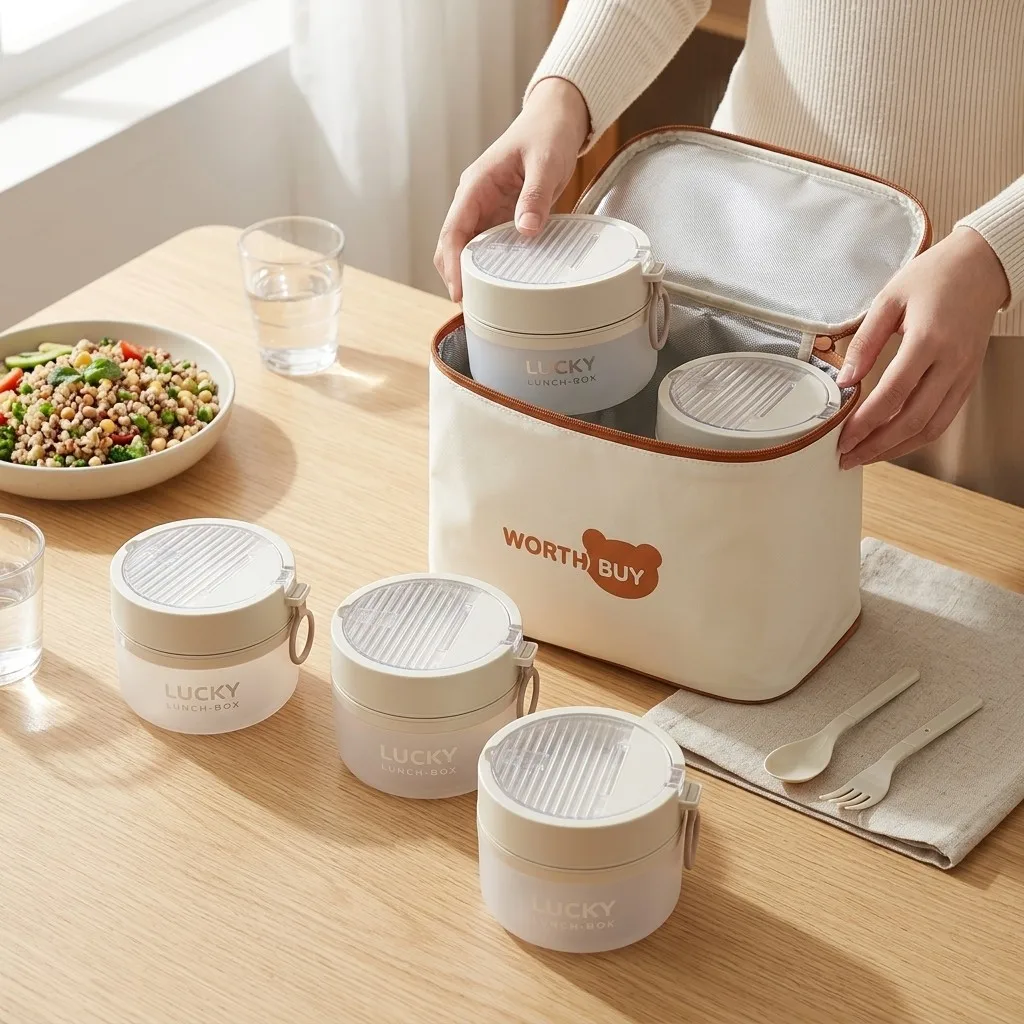 Stapelbare Plastik-Bento-Box-S – Meal Prep Or Prep Meal Bewertung und Preis