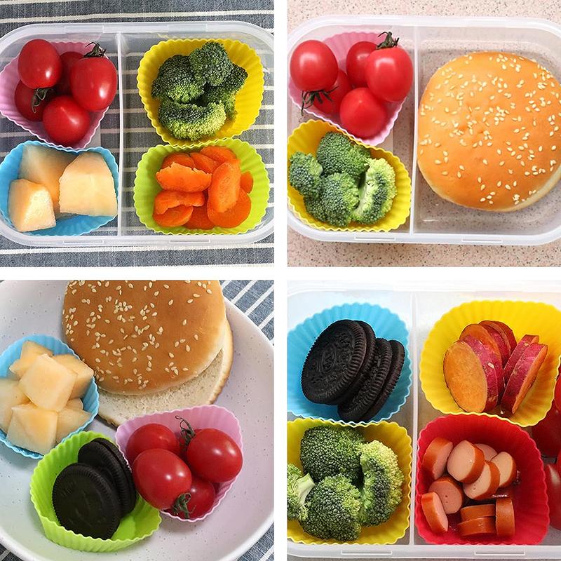 ● 12/24 Stück Silikon-Lunchbox – Meal Prep Template Bewertung und Preis