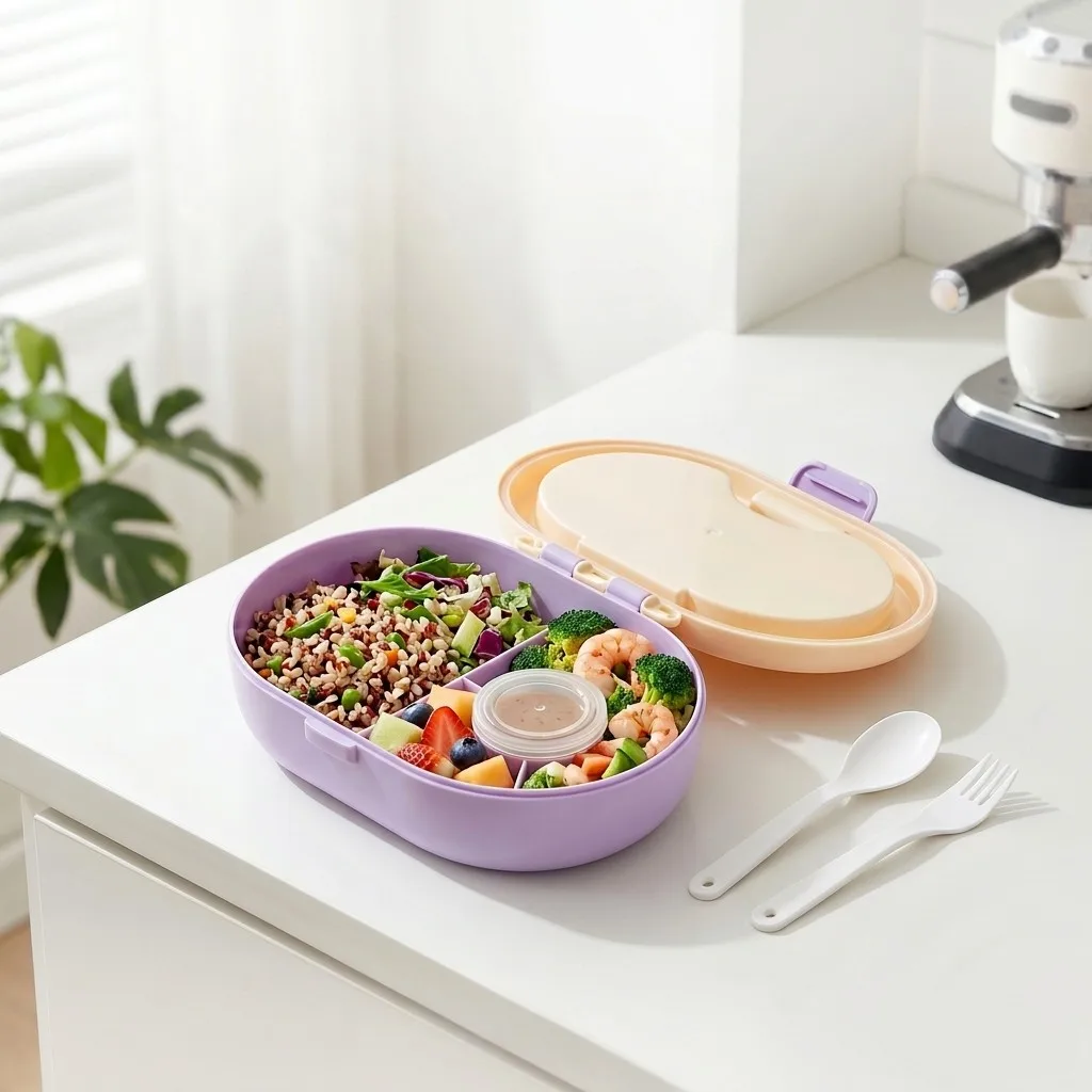 Tragbare Plastik-Bento-Lunchbo – Meal Prep Or Prep Meal Bewertung und Preis