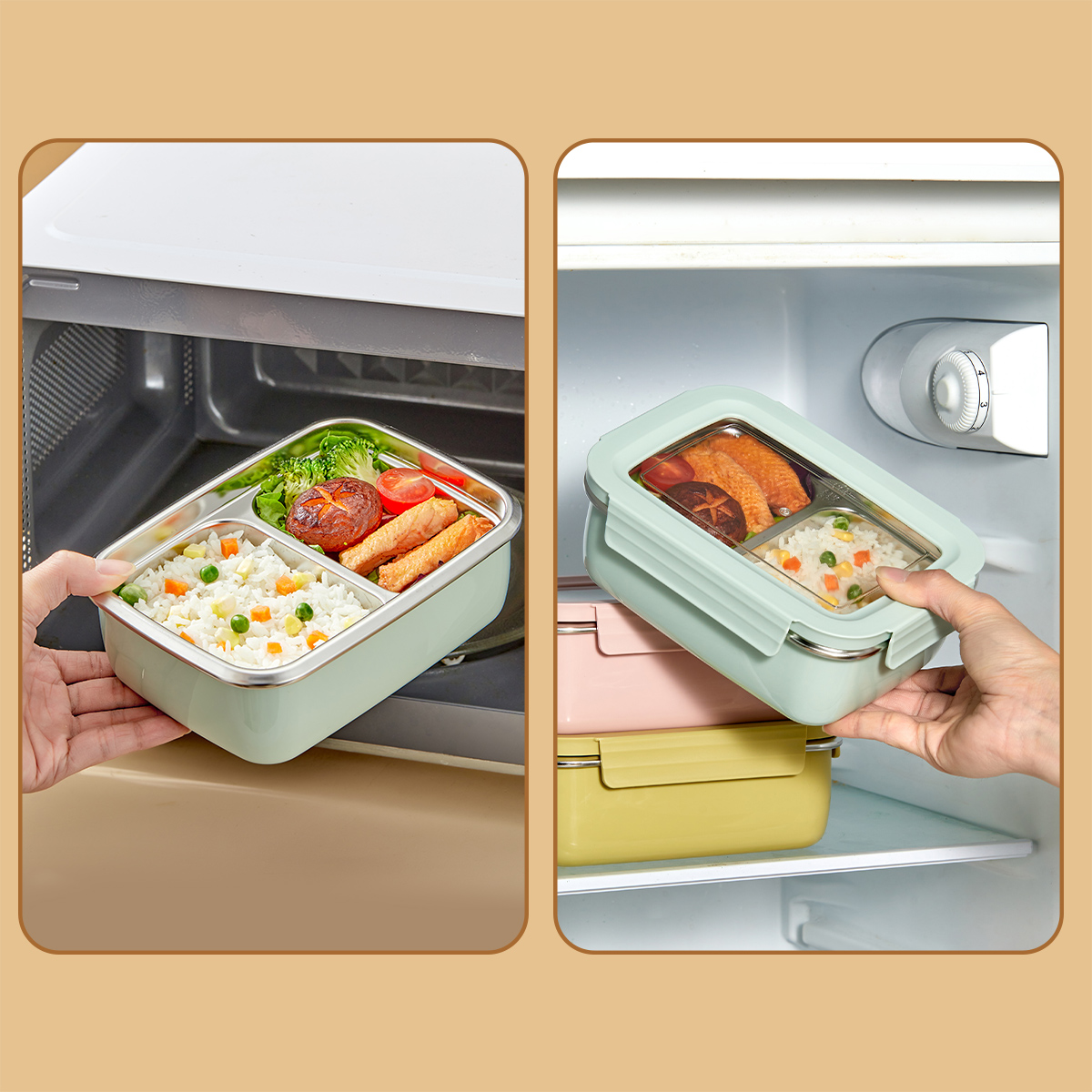 Mikrowellen-Lunchbox mit Fäche – Meal Prep Bowl Bewertung und Preis