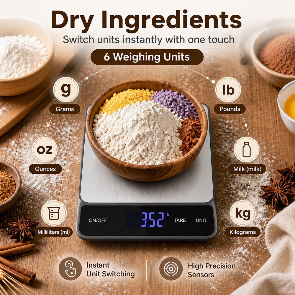 Wasserdichte Digitale Küchenwa – Meal Prep Kitchen Bewertung und Preis